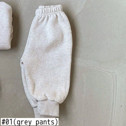 ロングパンツ・スウェットパンツ ベビー ボーダー 無地 スウェット パンツ【mh0000197】