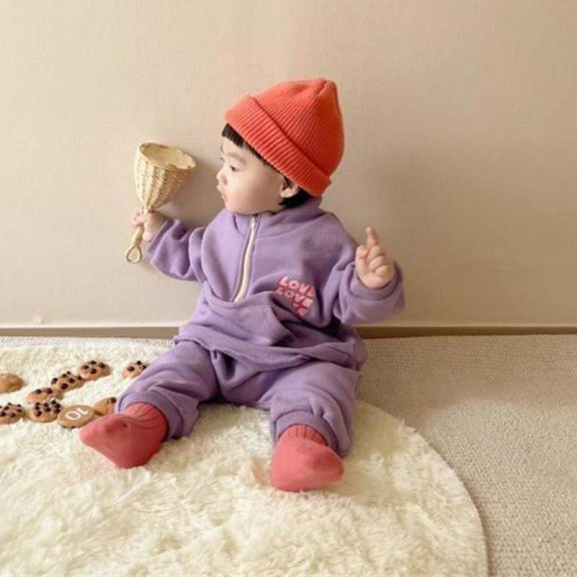 長袖セットアップ キッズ セットアップ ロゴ スウェット トップス パンツ【mh0000201】