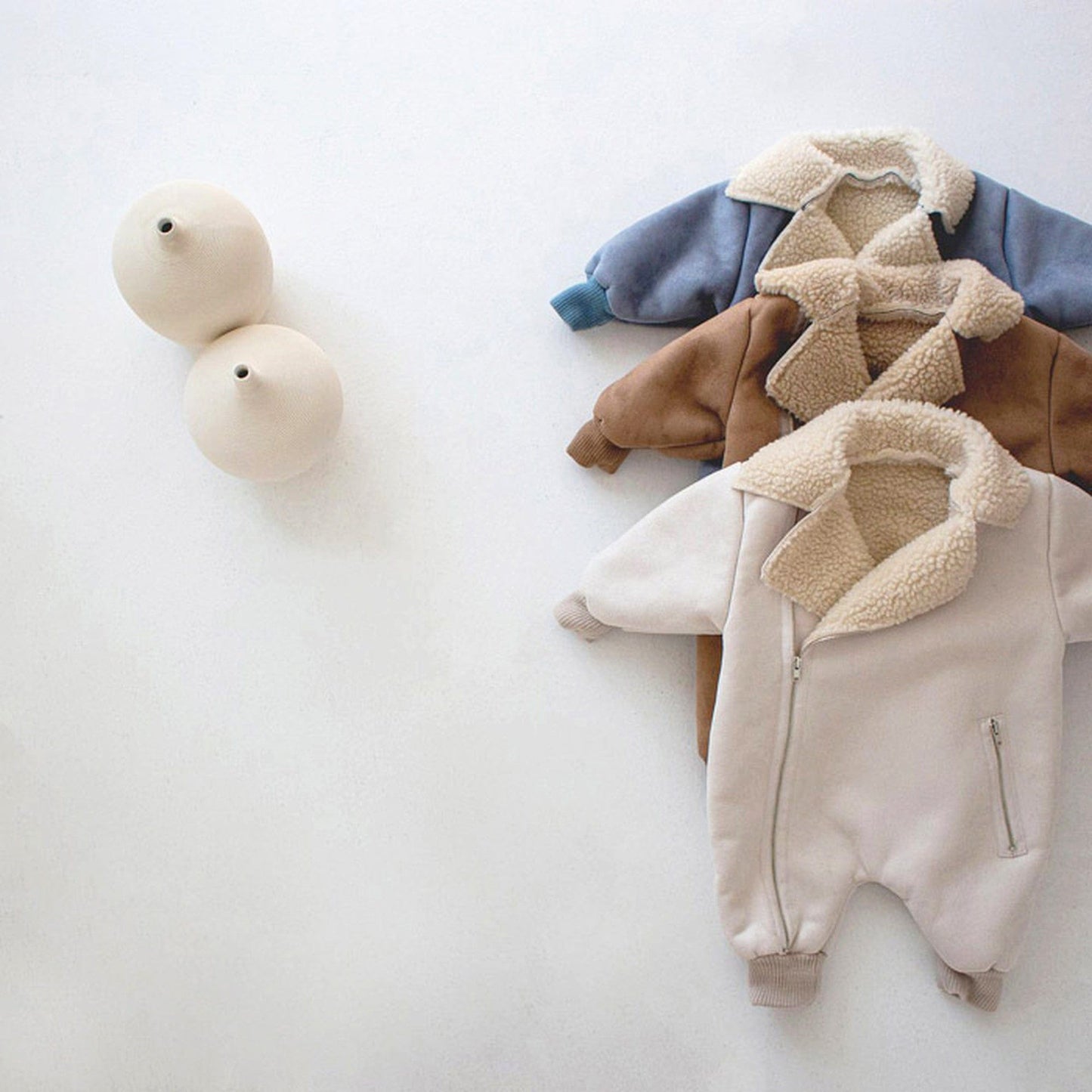 アウタージャンプスーツ ベビー ボアフリース アウター ジャンプスーツ【mh0000219】