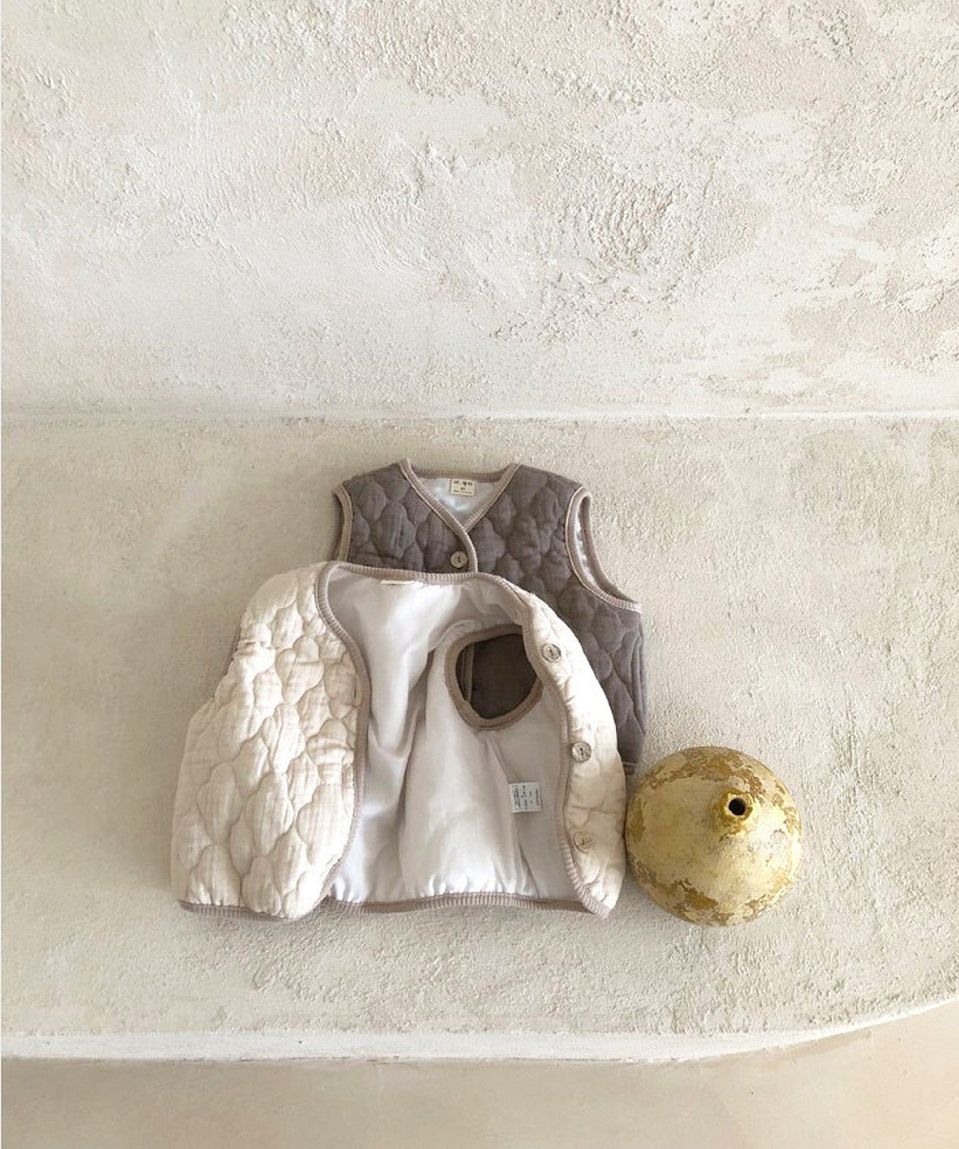 ベスト ベビー キルティング アウター ベスト【mh0000240】