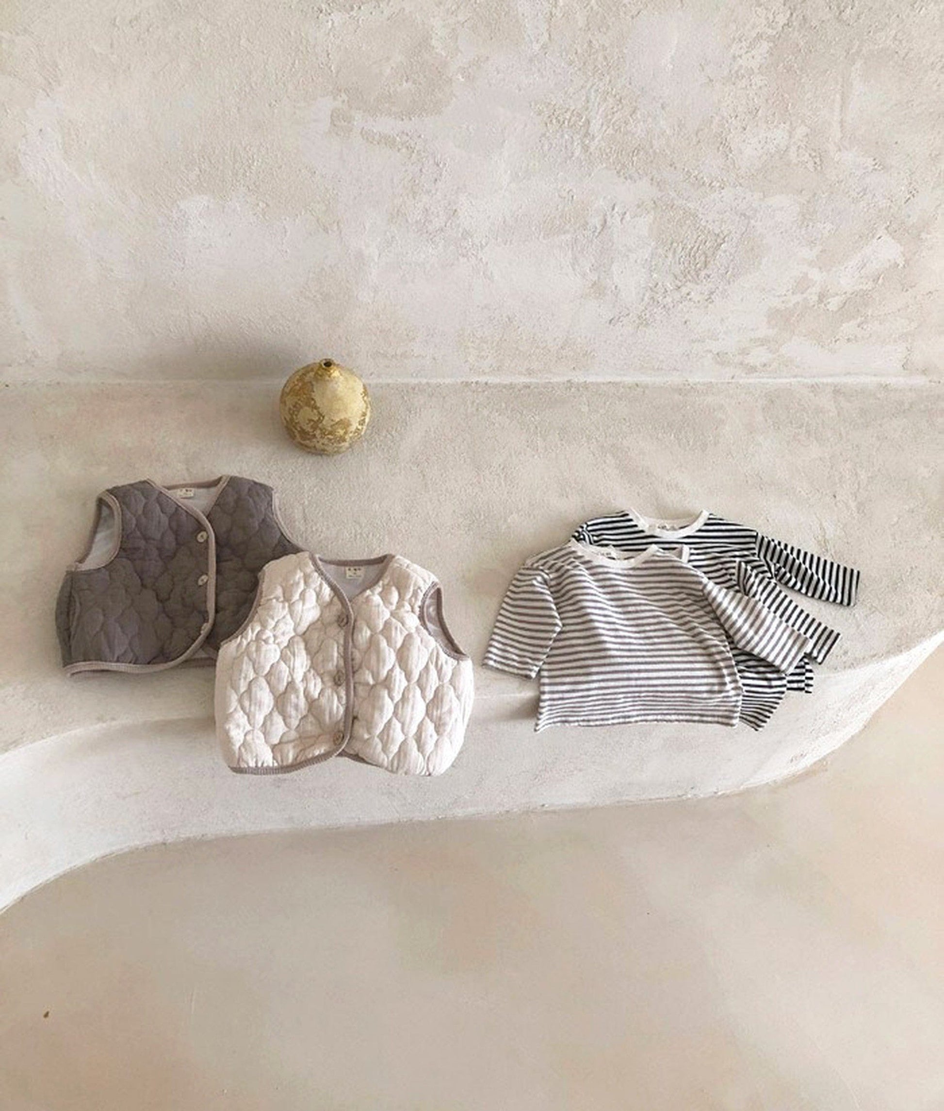 ベスト ベビー キルティング アウター ベスト【mh0000240】