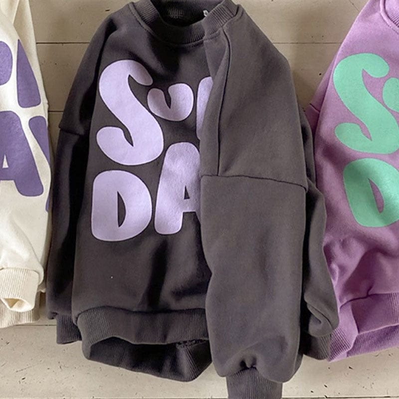 トレーナー・フーディ キッズ ロゴ トレーナー リンク ママ お揃い コーデ【mh0000347】