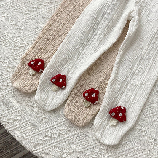 レギンスパンツ ベビー きのこ レギンス タイツ パンツ【mh0000358】