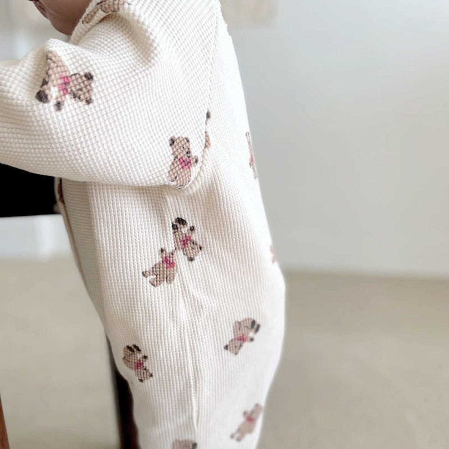 長袖ロンパース ベビー くま ベア ロンパース ジャンプスーツ【mh0000359】