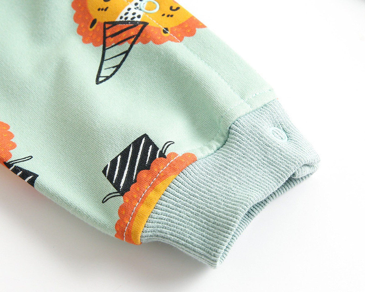 長袖ロンパース ベビー タイガー ライオン 長袖ロンパース【mh0000379】