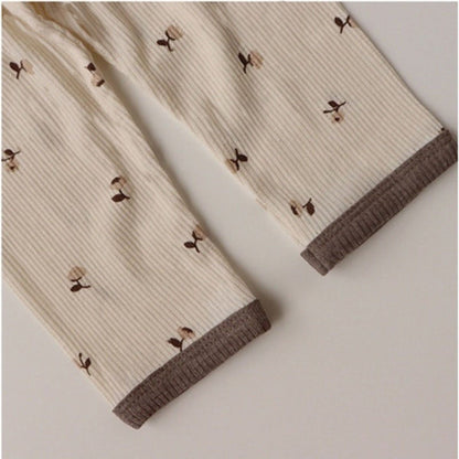 ロンパースセットアップ ベビー フラワー セットアップ ロンパース トップス パンツ 帽子 ヘアバンド【mh0000403】