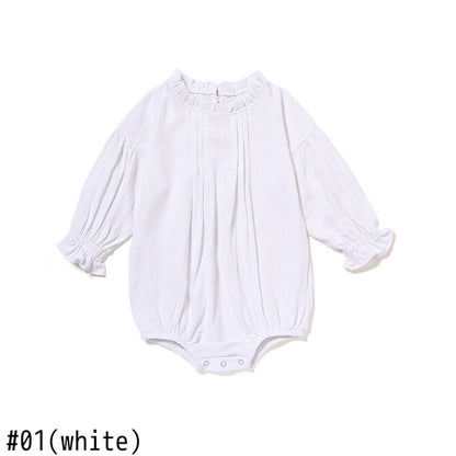 長袖ロンパース ベビー 長袖 ふんわり ロンパース【mh0000404】