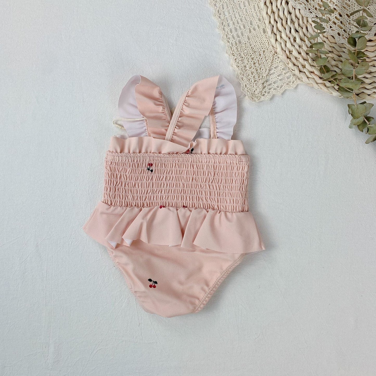 ベビー用水着 ベビー キッズ フラワー ビキニ 水着【mh0000445】