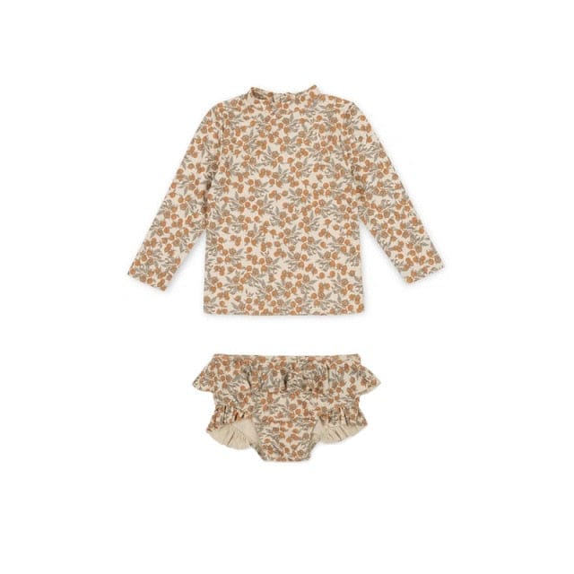 ベビー用水着 ベビー キッズ フラワー ビキニ 水着【mh0000445】