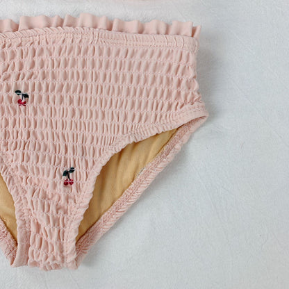 ベビー用水着 ベビー キッズ フラワー ビキニ 水着【mh0000445】