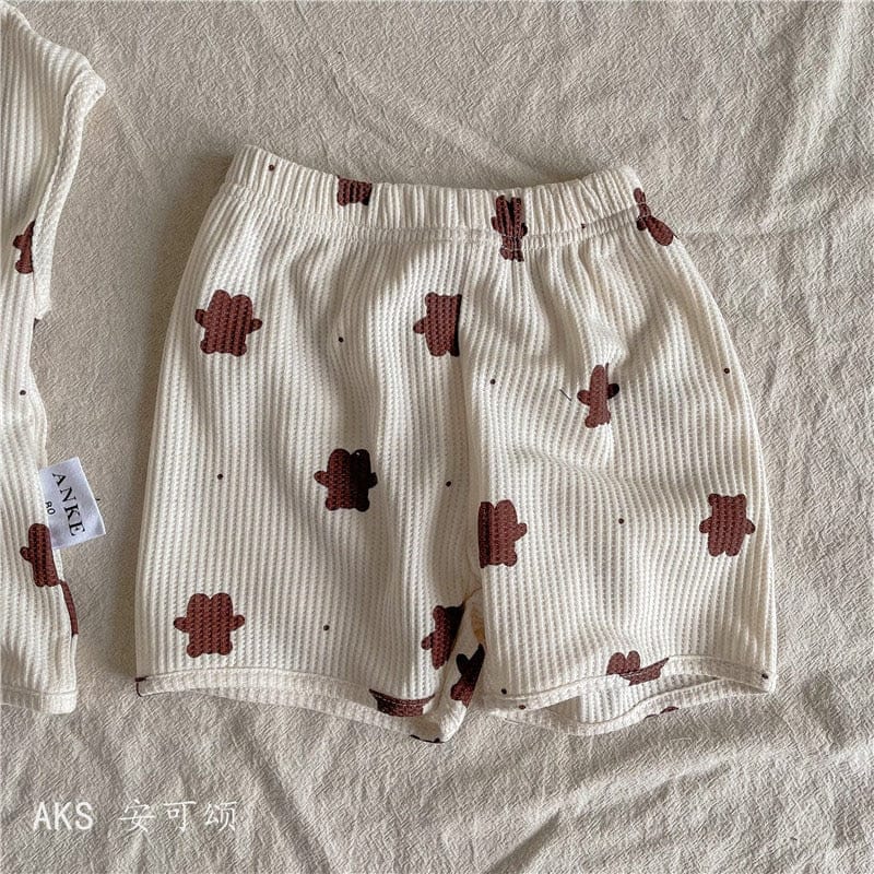 ノースリーブセットアップ キッズ くま セットアップ【mh0000448】