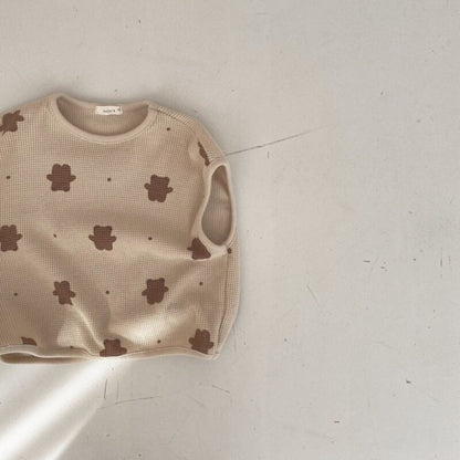 ノースリーブセットアップ キッズ くま セットアップ【mh0000448】