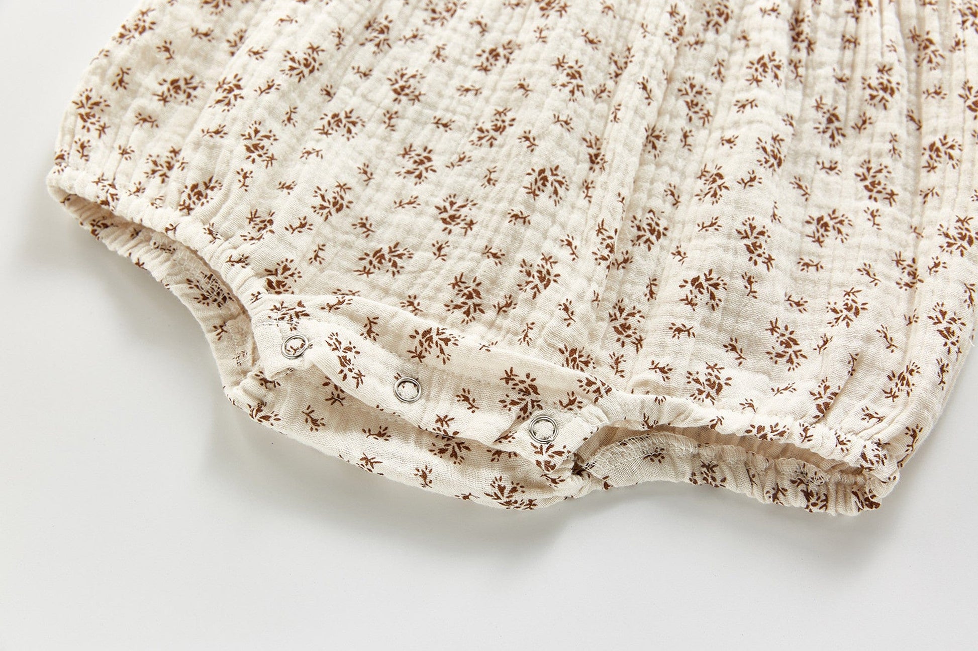 長袖ロンパース ベビー フラワー ロンパース 帽子 セット【mh0000453】