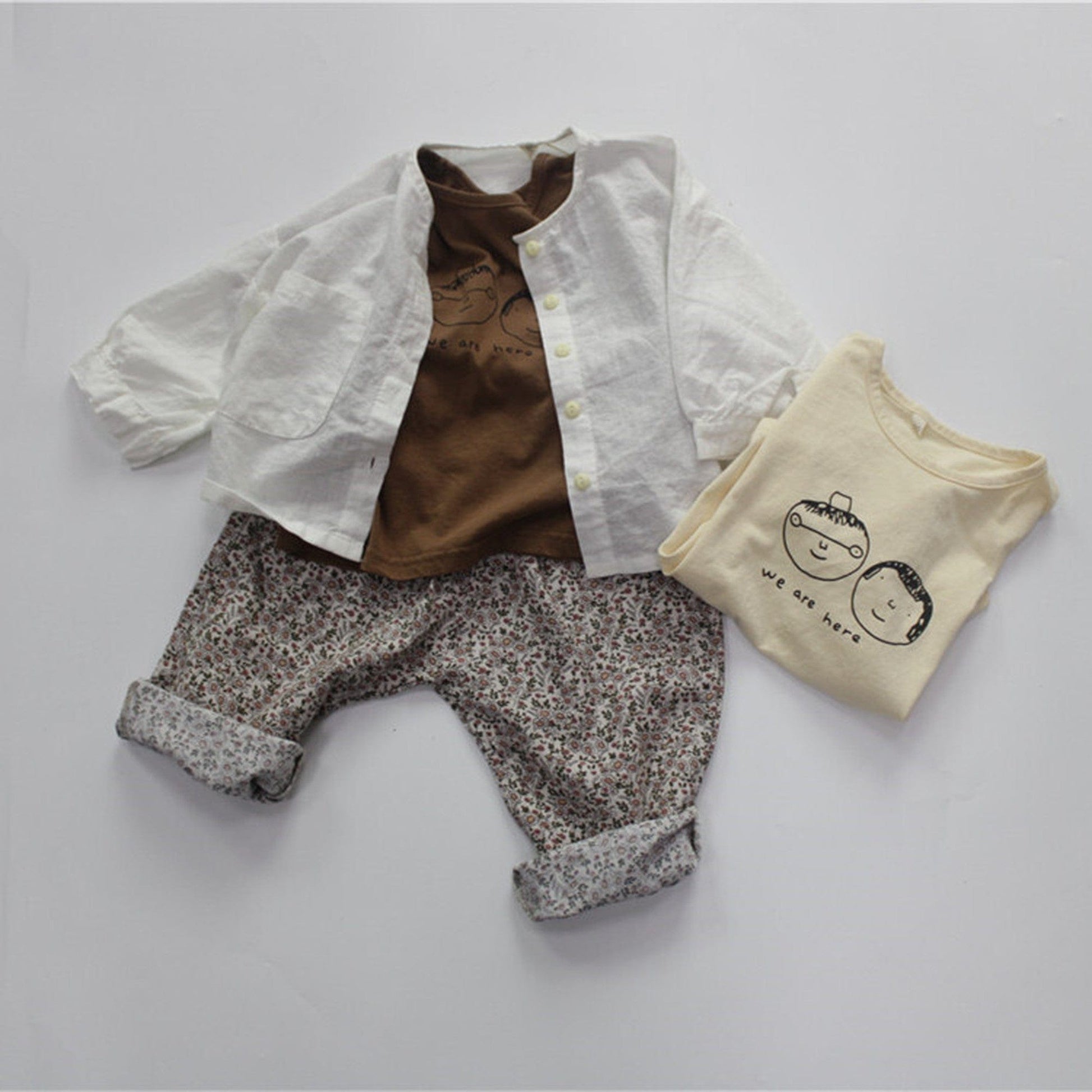 ロングパンツ・スウェットパンツ キッズ フラワー パンツ【mh0000500】