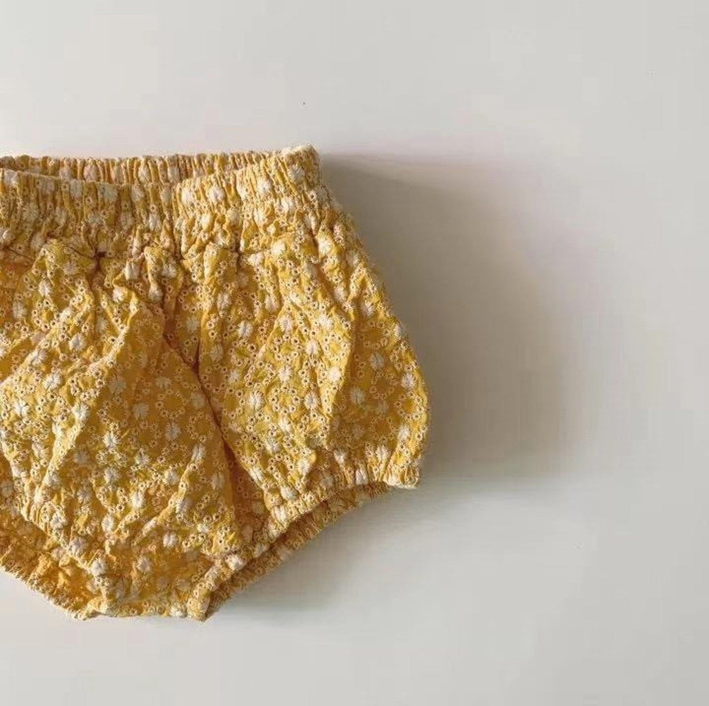 ノースリーブセットアップ ベビー セットアップ キャミソール + ブルマ フラワー レース 刺繍【mh0000501】