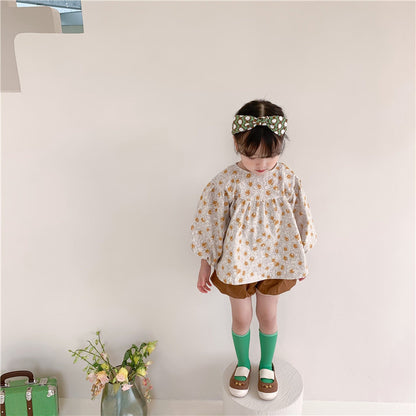 ハーフパンツ・ショートパンツ キッズ かぼちゃ パンツ パフパンツ【mh0000524】