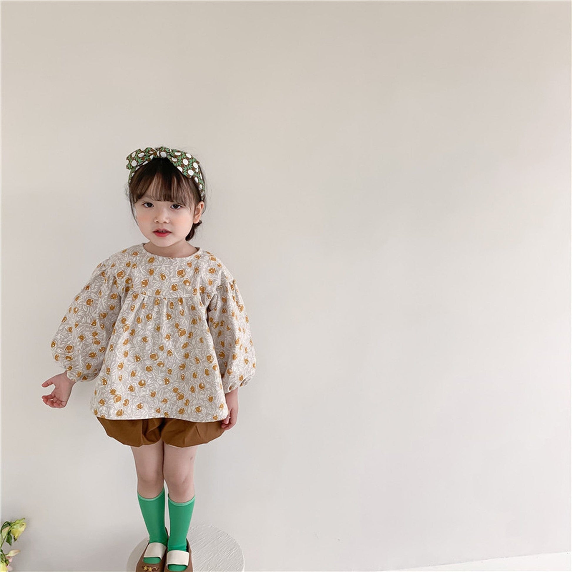 ハーフパンツ・ショートパンツ キッズ かぼちゃ パンツ パフパンツ【mh0000524】