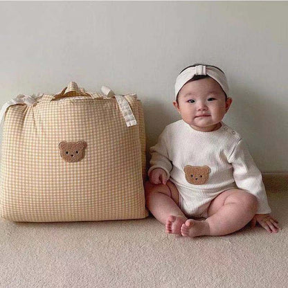 長袖ロンパース ベビー くま ベア 長袖 ロンパース【mh0000598】