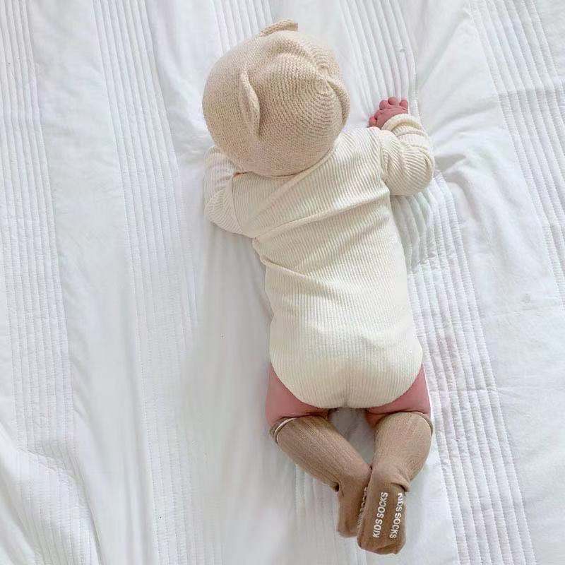 長袖ロンパース ベビー くま ベア 長袖 ロンパース【mh0000598】