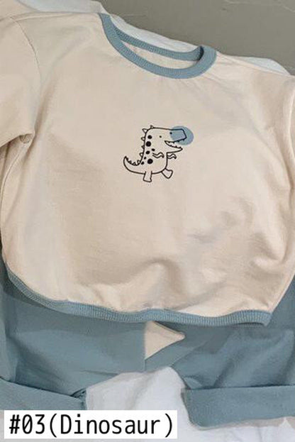 長袖セットアップ ベビー アニマル セットアップ トップス パンツ【mh0000632】