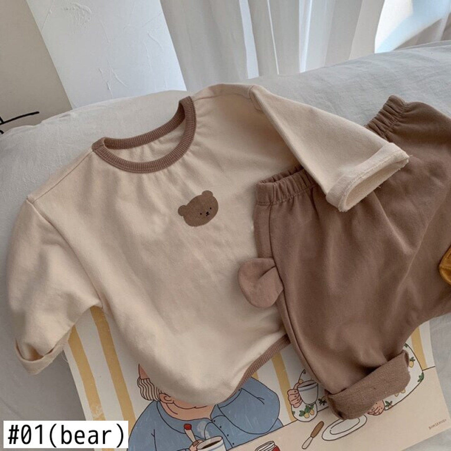 長袖セットアップ ベビー アニマル セットアップ トップス パンツ【mh0000632】