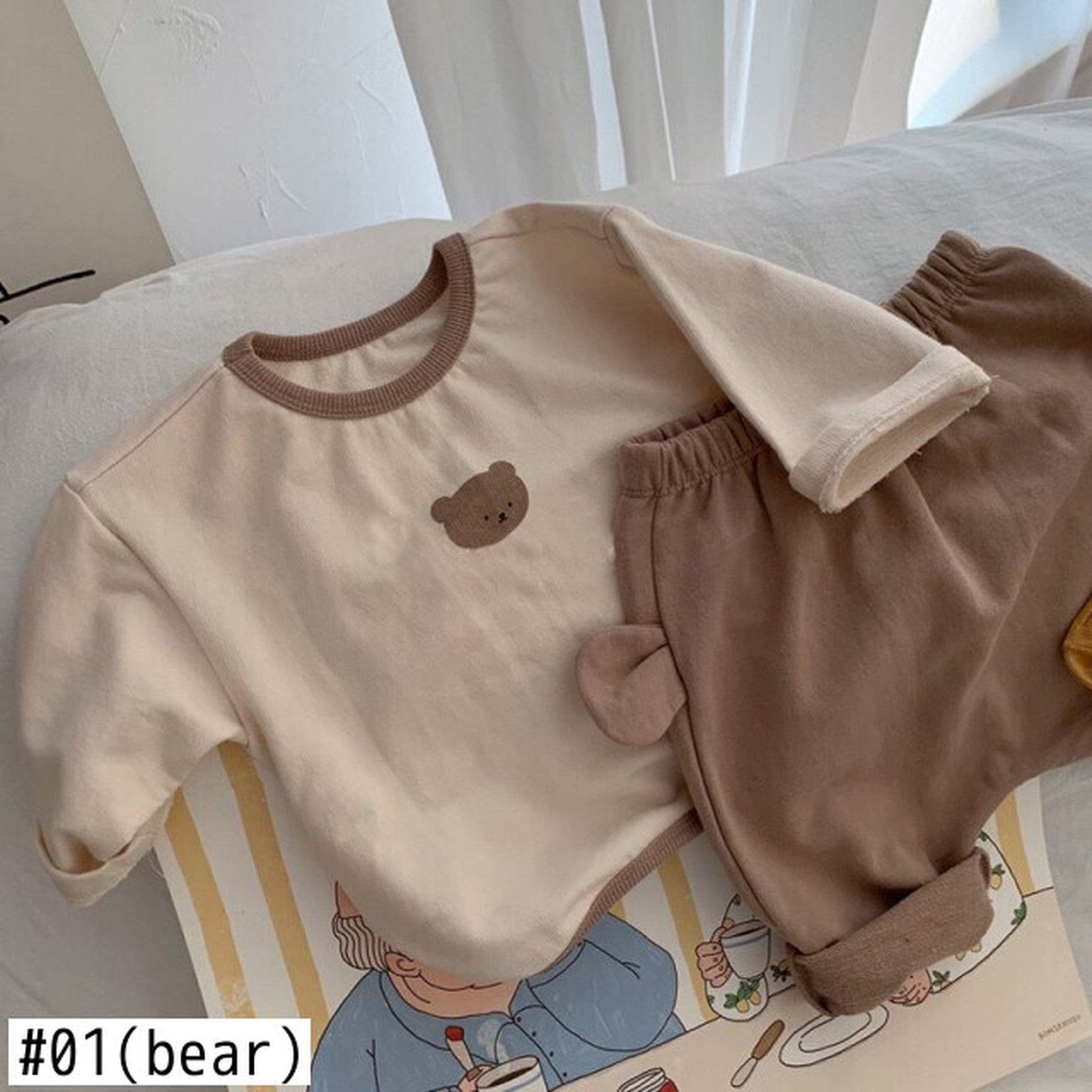 長袖セットアップ ベビー アニマル セットアップ トップス パンツ【mh0000632】