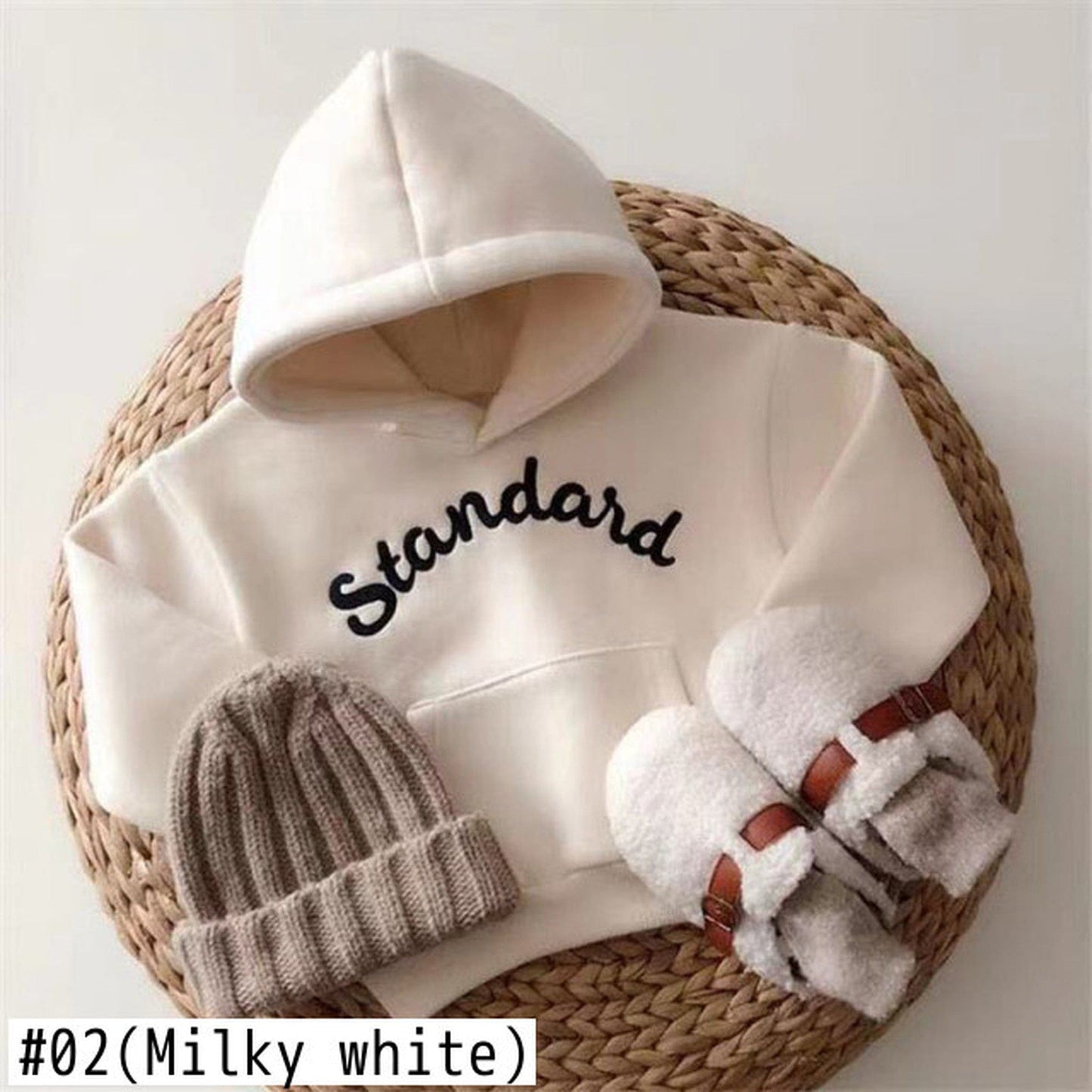 カーディガン・パーカー ベビー 刺繍 レター ロゴ フーディ パーカー【mh0000659】