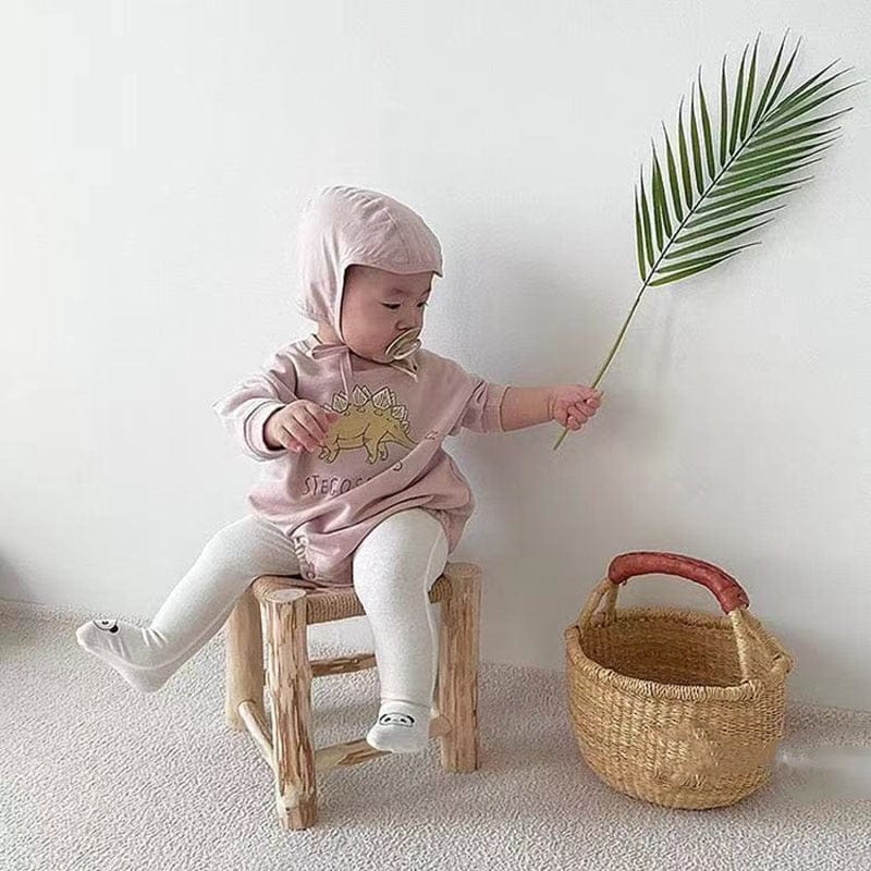 長袖ロンパース ベビー ダイナソー 恐竜 長袖 ロンパース【mh0000961】