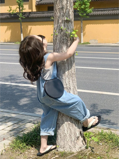 オーバーオール キッズ デニム オーバーオール サロペット タンクトップ【mh0001408】