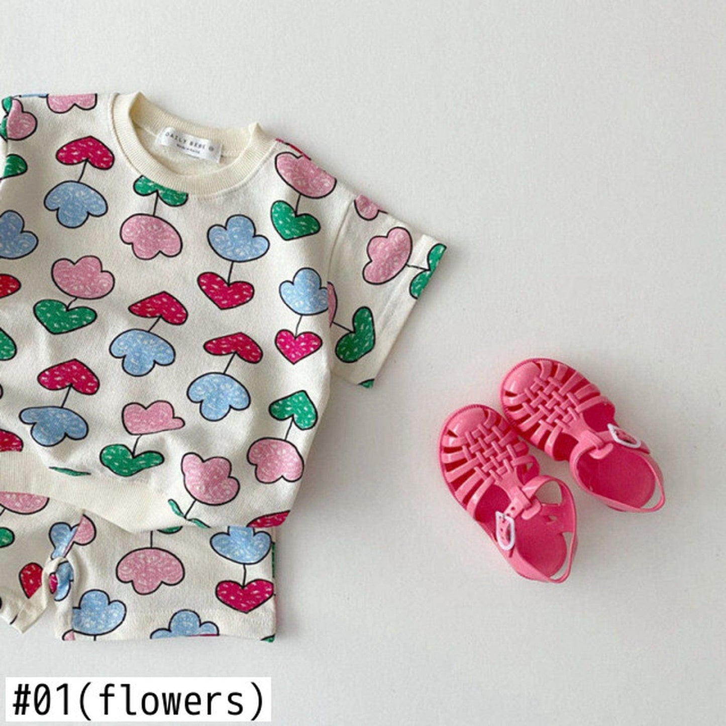 半袖セットアップ ベビー キッズ セットアップ 半袖 Tシャツ ショートパンツ【mh0000766】