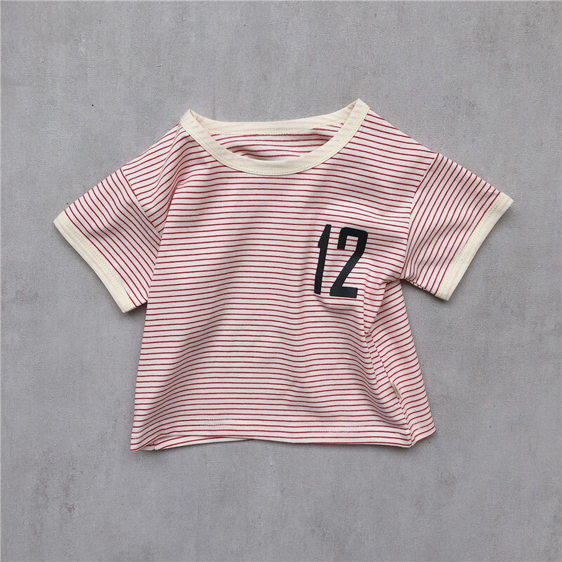 半袖Tシャツ Pink / 6M 66cm キッズ ボーダー 半袖Tシャツ【mh0000450】