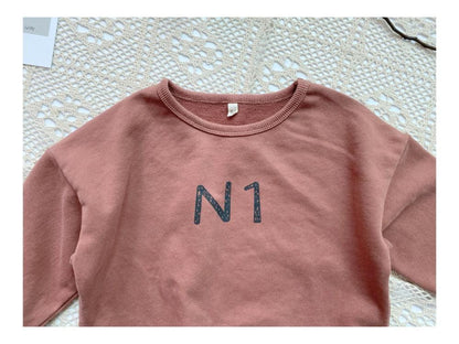 長袖Tシャツ キッズ ロゴ 長袖 Tシャツ トップス