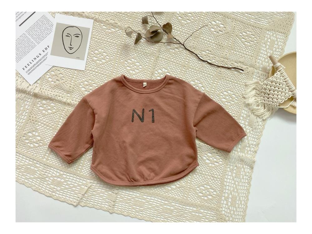 長袖Tシャツ キッズ ロゴ 長袖 Tシャツ トップス