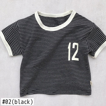 半袖Tシャツ キッズ ボーダー 半袖Tシャツ【mh0000450】
