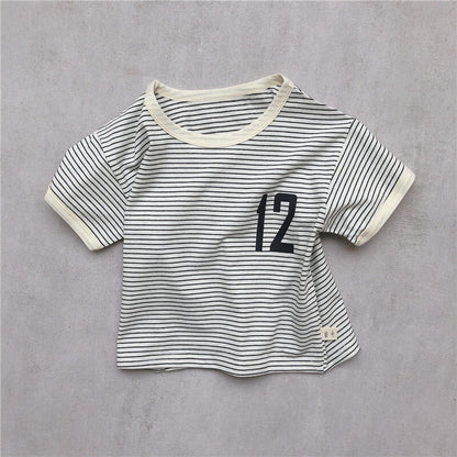 半袖Tシャツ White / 6M 66cm キッズ ボーダー 半袖Tシャツ【mh0000450】