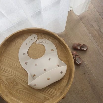 お食事エプロン ベビー シリコン お食事 スタイ ビブ エプロン【mh0000406】