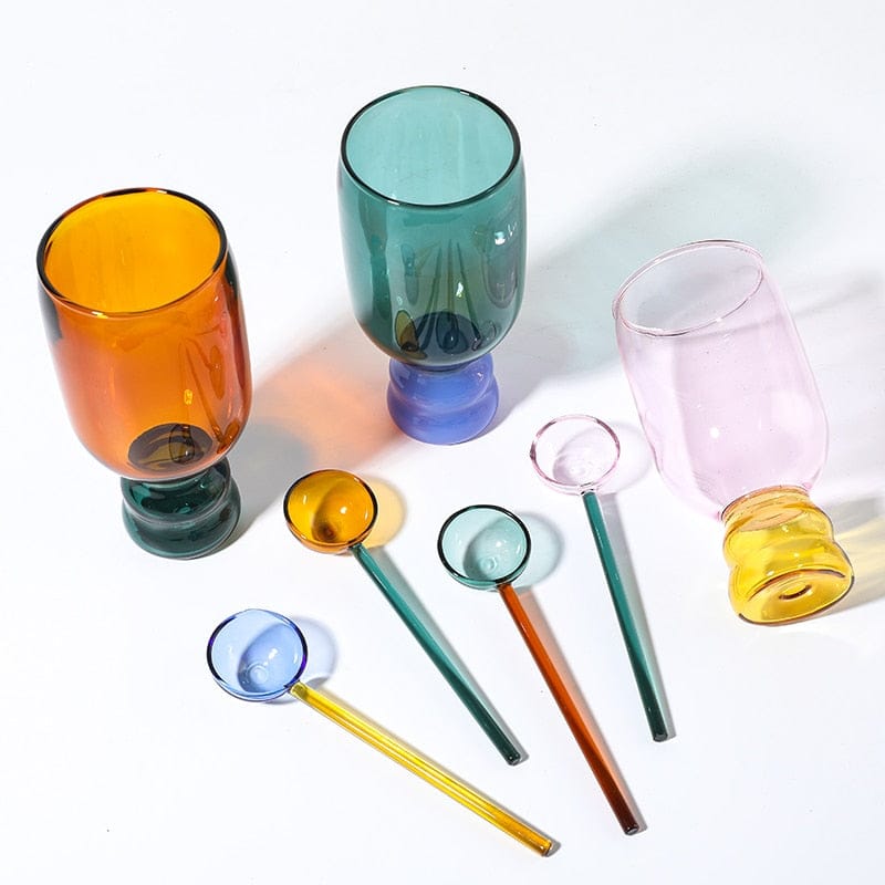 コップ・グラス・マグ カクテル グラス セット マグ ティー スプーン バー ガラス コップ カップ ギフト【mh0000922】