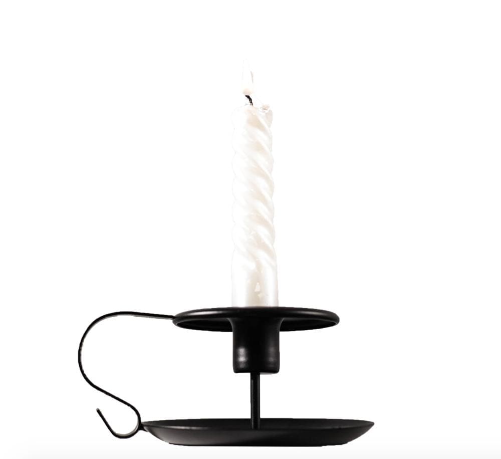 ライト・キャンドル Black キャンドル スティック スタンド ホルダー ブラック 燭台 ロウソク【mh0000903】