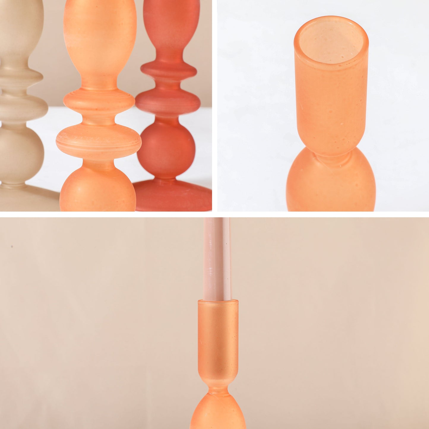 ライト・キャンドル ガラス キャンドル ホルダー 装飾 燭台 誕生日 ロウソク デコレーション【mh0000925】