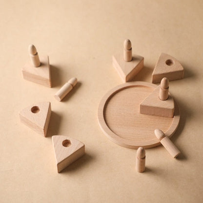 Toy (おもちゃ・木製玩具）etc. ウッドトイ 木製 おもちゃ 誕生日 ケーキ ベビー ブロック おままごと【mh0001367】