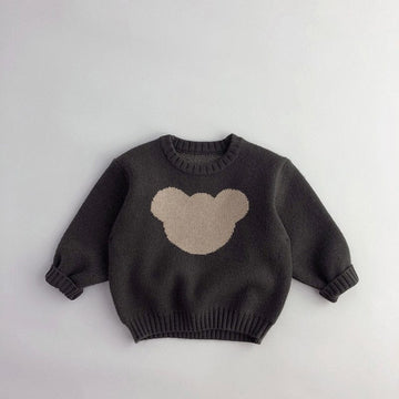 ニット・セーター Gray / 80cm キッズ くま ベア ニット セーター トップス【mh0001489】