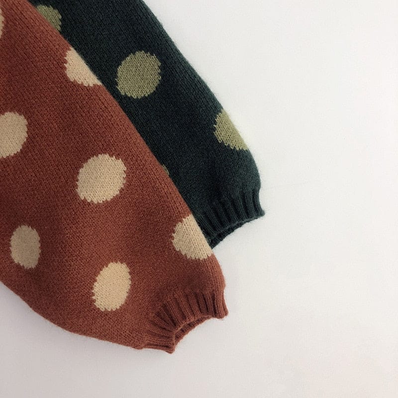 ニット・セーター キッズ ニット みずたま セーター トップス【mh0001271】