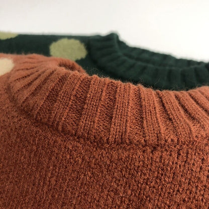 ニット・セーター キッズ ニット みずたま セーター トップス【mh0001271】