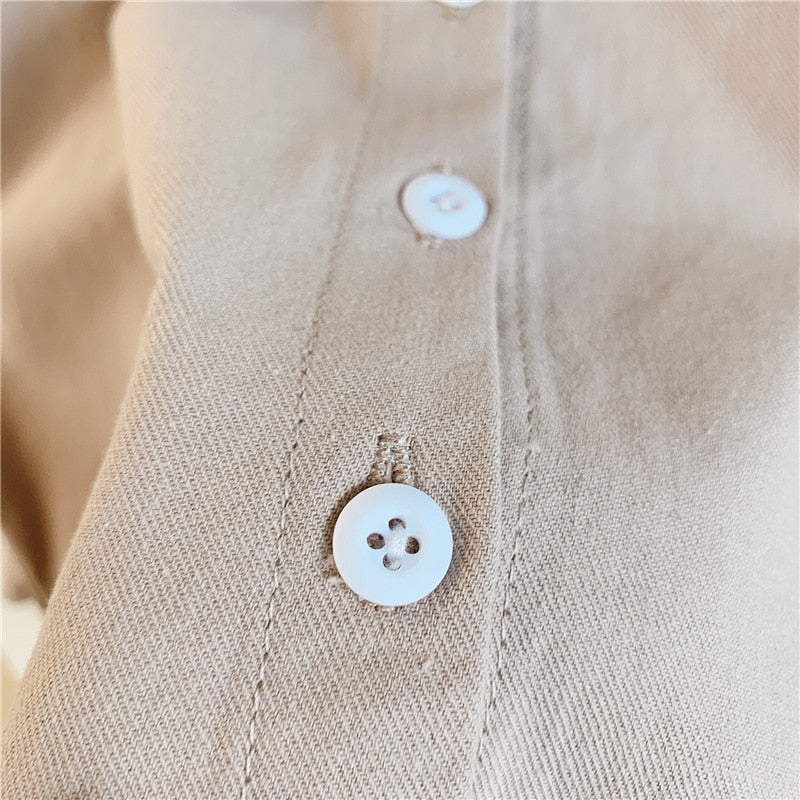 -キッズ セーラーカラー 刺繍 ブラウス【mh0000028】 - mamahalo shop - 長袖シャツ・ブラウス -  べビー服 - 子供服 - 男の子 - 女の子