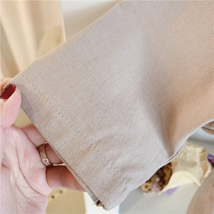 -キッズ セーラーカラー 刺繍 ブラウス【mh0000028】 - mamahalo shop - 長袖シャツ・ブラウス -  べビー服 - 子供服 - 男の子 - 女の子