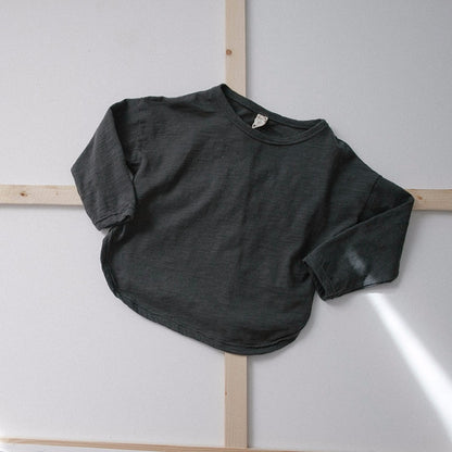 -キッズ ロングスリーブシャツ 韓国スタイル ルーズトップス【mh0000026】 - mamahalo shop - 長袖Tシャツ -  べビー服 - 子供服 - 男の子 - 女の子