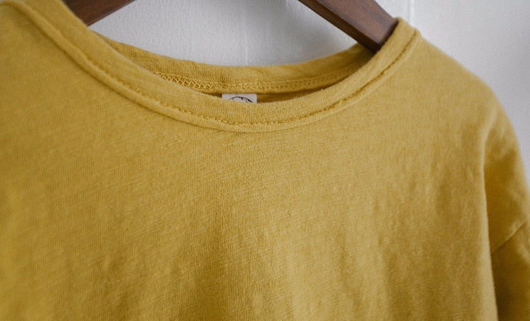 -キッズ ロングスリーブシャツ 韓国スタイル ルーズトップス【mh0000026】 - mamahalo shop - 長袖Tシャツ -  べビー服 - 子供服 - 男の子 - 女の子