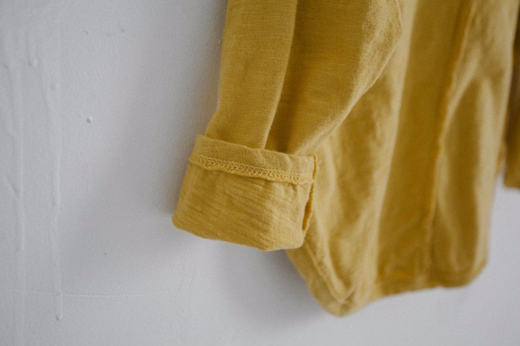 -キッズ ロングスリーブシャツ 韓国スタイル ルーズトップス【mh0000026】 - mamahalo shop - 長袖Tシャツ -  べビー服 - 子供服 - 男の子 - 女の子