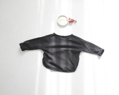 -キッズ ルースコットン 長袖 Tシャツ【mh0000015】 - mamahalo shop - 長袖Tシャツ -  べビー服 - 子供服 - 男の子 - 女の子