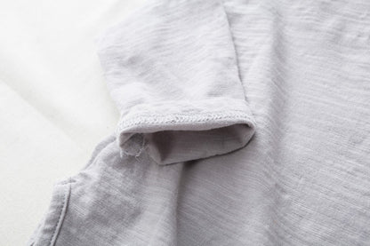 -キッズ ルースコットン 長袖 Tシャツ【mh0000015】 - mamahalo shop - 長袖Tシャツ -  べビー服 - 子供服 - 男の子 - 女の子